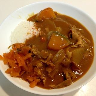 た～くさん入れて☆白菜と根菜のカレー